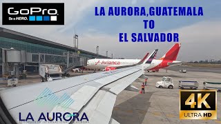 VOLANDO GUATEMALA A EL SALVADOR A320 neo Volaris