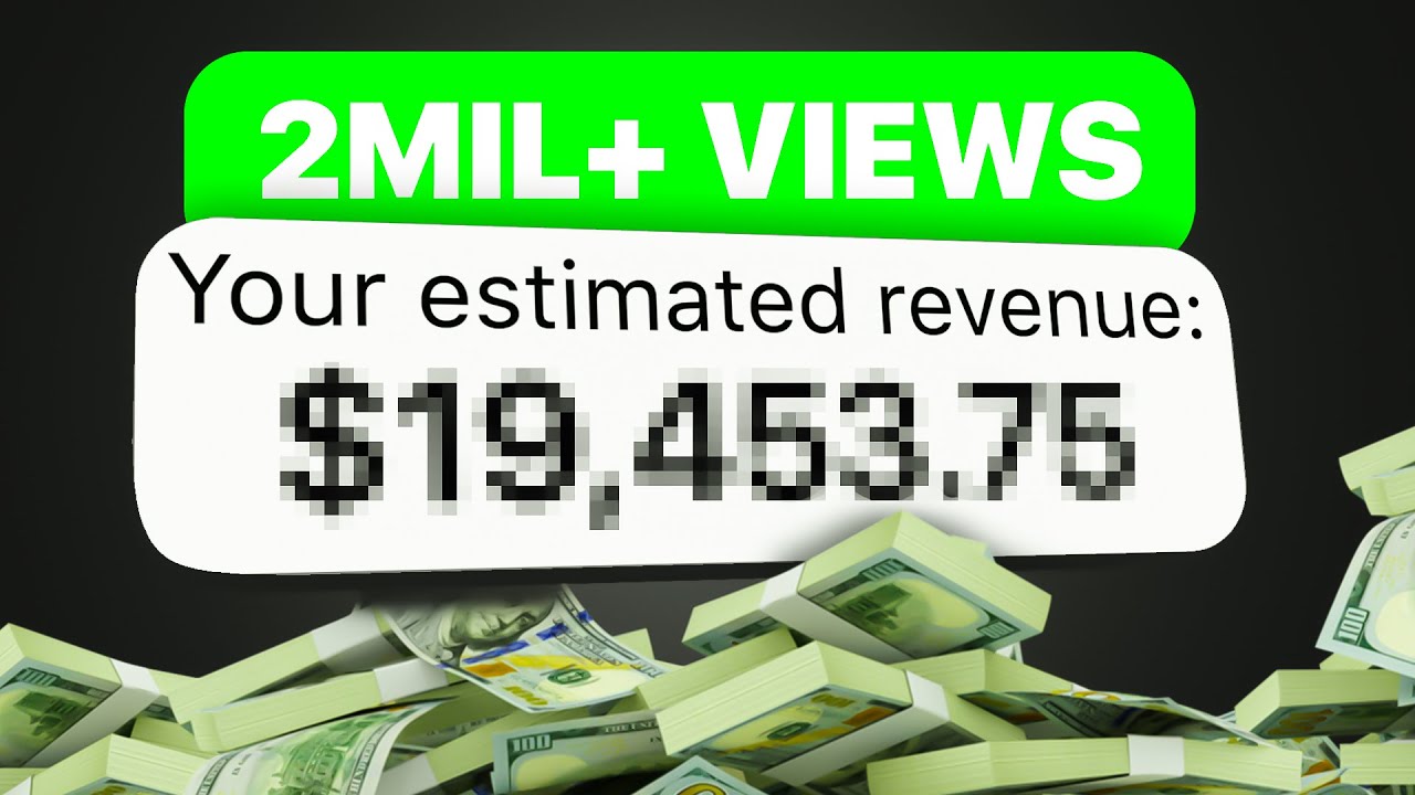 How Much YouTube Paid Me For 1 Million Views (2024) - YouTube