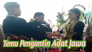 Temu Pengantin Adat Jawa