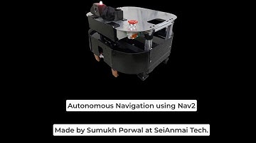 Autonomous Navigation of Mobile Robot | Nav2 | ROS2