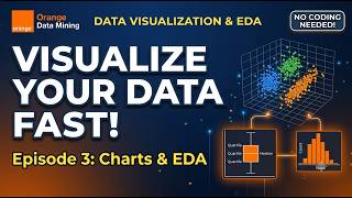 No-Code Data Science: How to Visualize & Analyze Data in Orange (Episode 3) #visualprogramming
