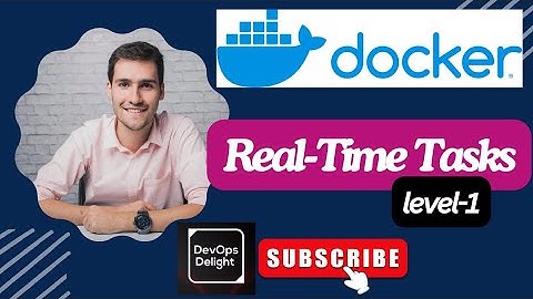 Docker Real-Time Tasks | Level 1 | Kodekloud Engineer