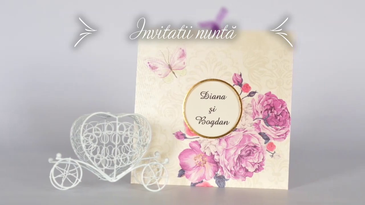 Invitatii Nunta Si Botez 2019 Indigo Cards Youtube