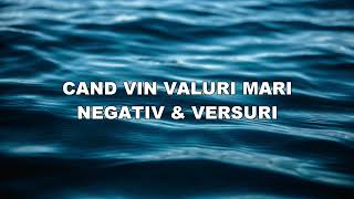 CAND VIN VALURI MARI - NEGATIV &amp; VERSURI 2024 NOUA GENERATIE