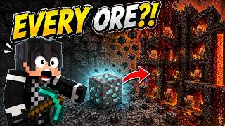 Minecraft but Every Ore Spawns INSANE Structures 😱