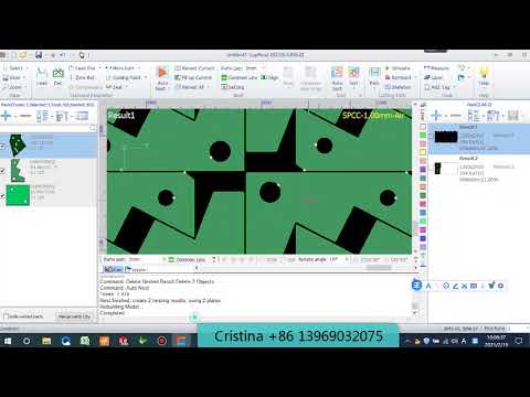 CYPCUT CYPNEST nesting function