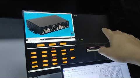 4x1 HD switcher with multi view and RS232 control 1