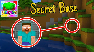 LOKICRAFT : I Found HEROBRINE SECRET BASE in Lokicraft!