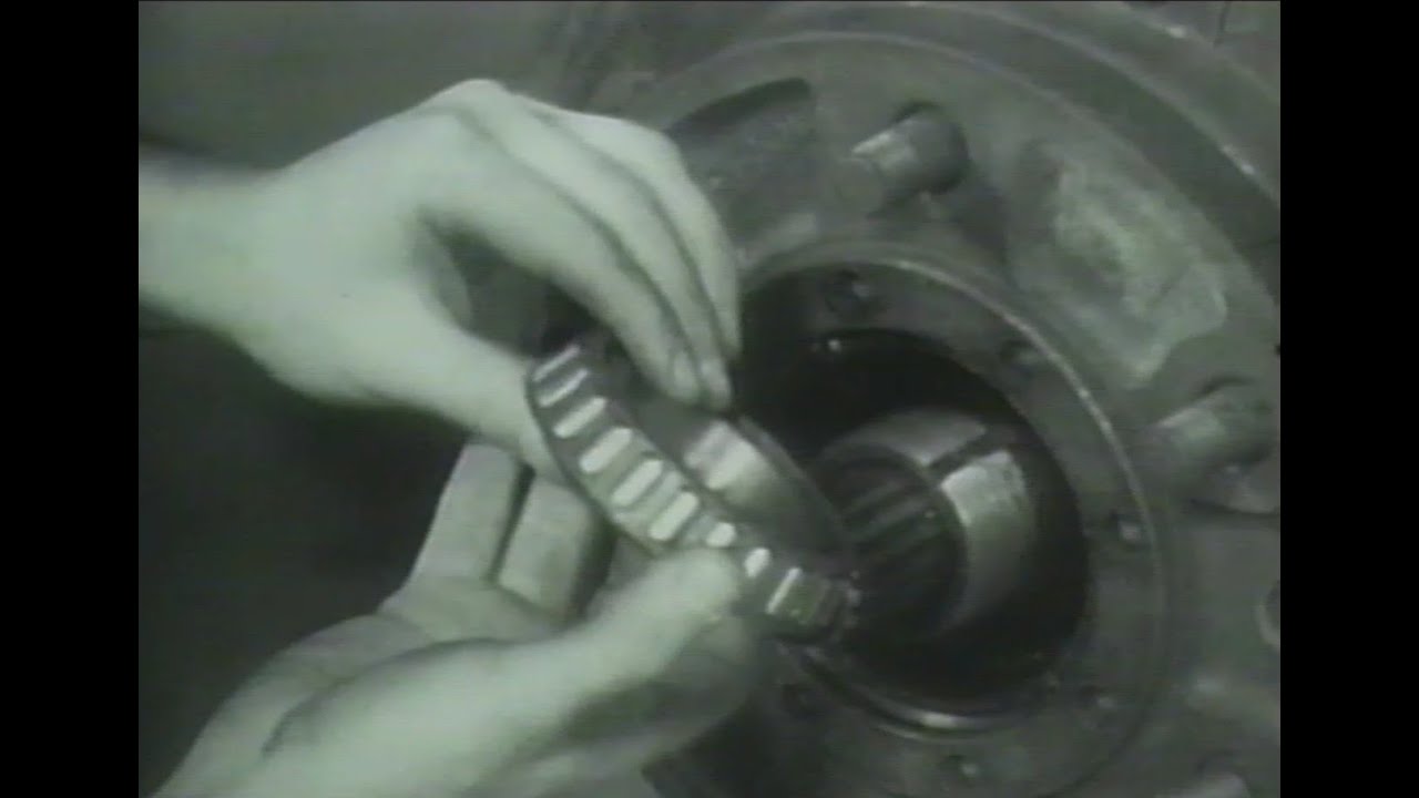 Military Wheeled Vehicle Bearing and Seal Maintenance.  Vintage Official US Army Films 1973  M35A2
