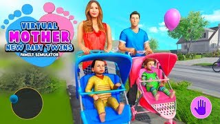Virtual Mother New Baby Twins Family Simulator 1 [Android - Gameplay] New Adventure Game screenshot 4