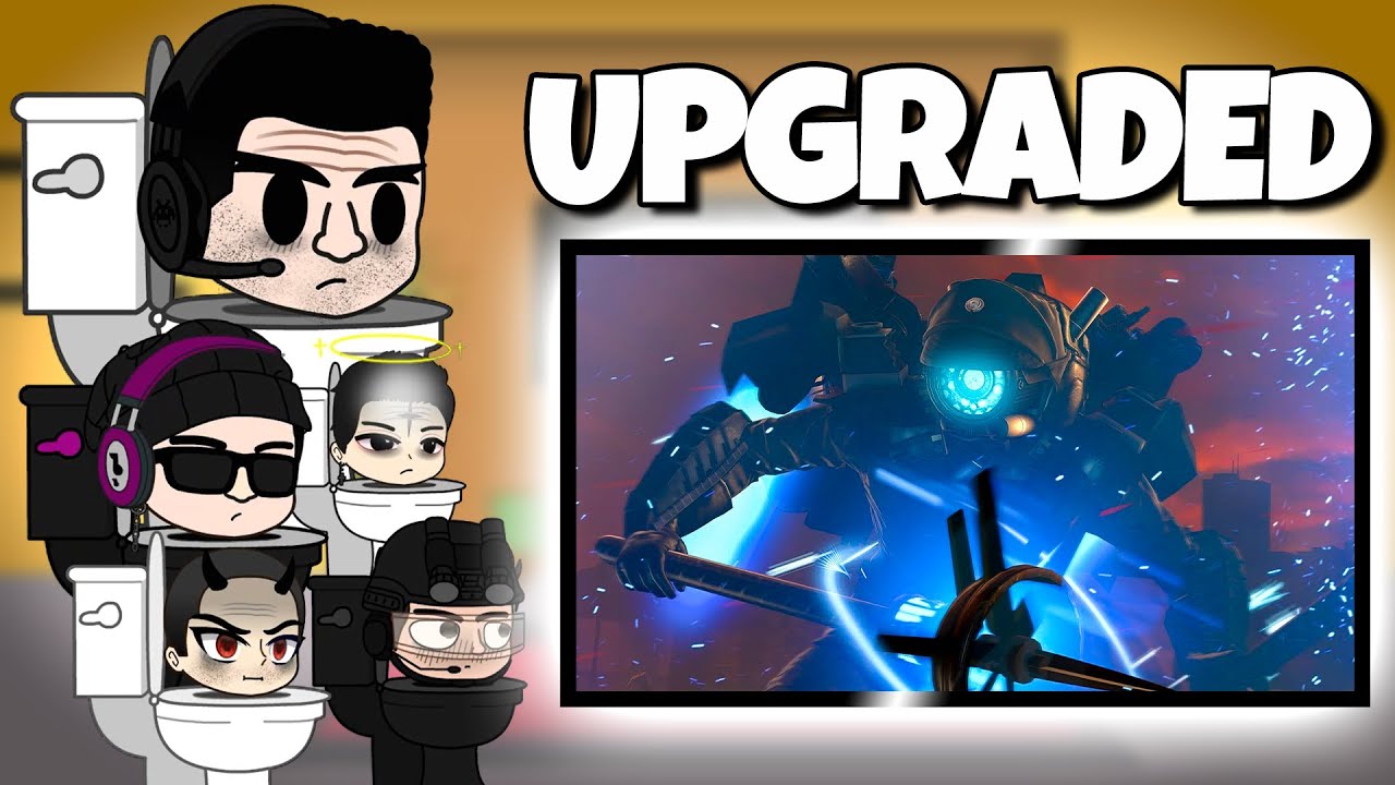 G MAN'S TEAM react to Skibidi Toilet 77 (part 2)