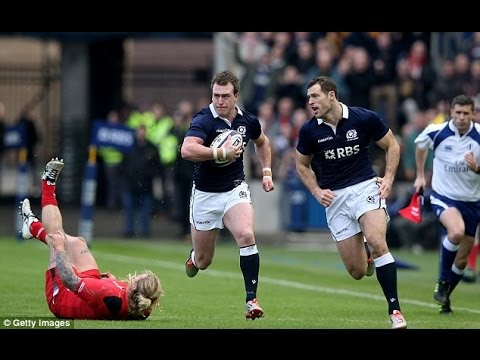 Stuart Hogg Six Nations 2015 Complete Highlights ᴴᴰ