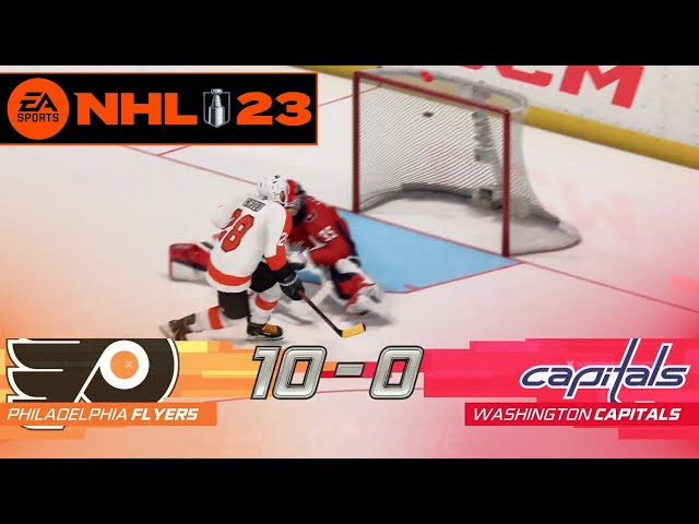 NHL 23 Stanley Cup Playoffs First Round - Game 4 - Flyers vs Capitals