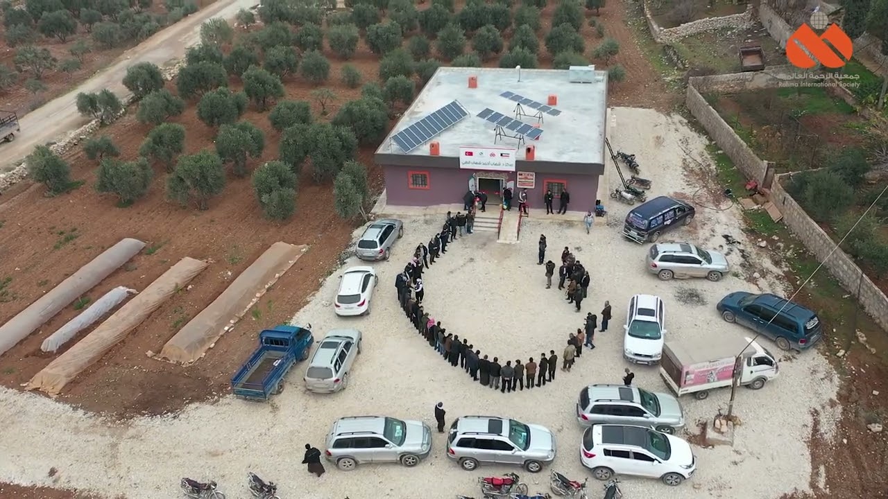 مركز شهاب  الشهاب الطبي رحمه الله  سوريا - ريف إدلب - صلوة 1443هـ /2022م - جمعية الرحمة العالمية