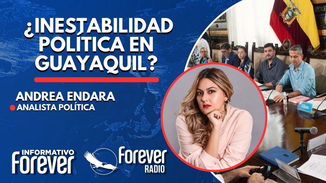 ¿Inestabilidad Política  en Guayaquil? - Entrevista con Andrea Endara