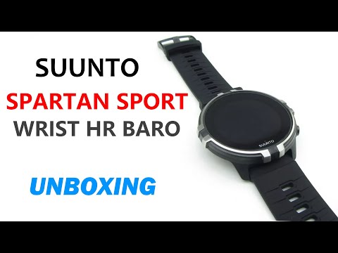 Suunto Spartan Sport Wrist HR Baro Stealth Unboxing HD (SS023404000)