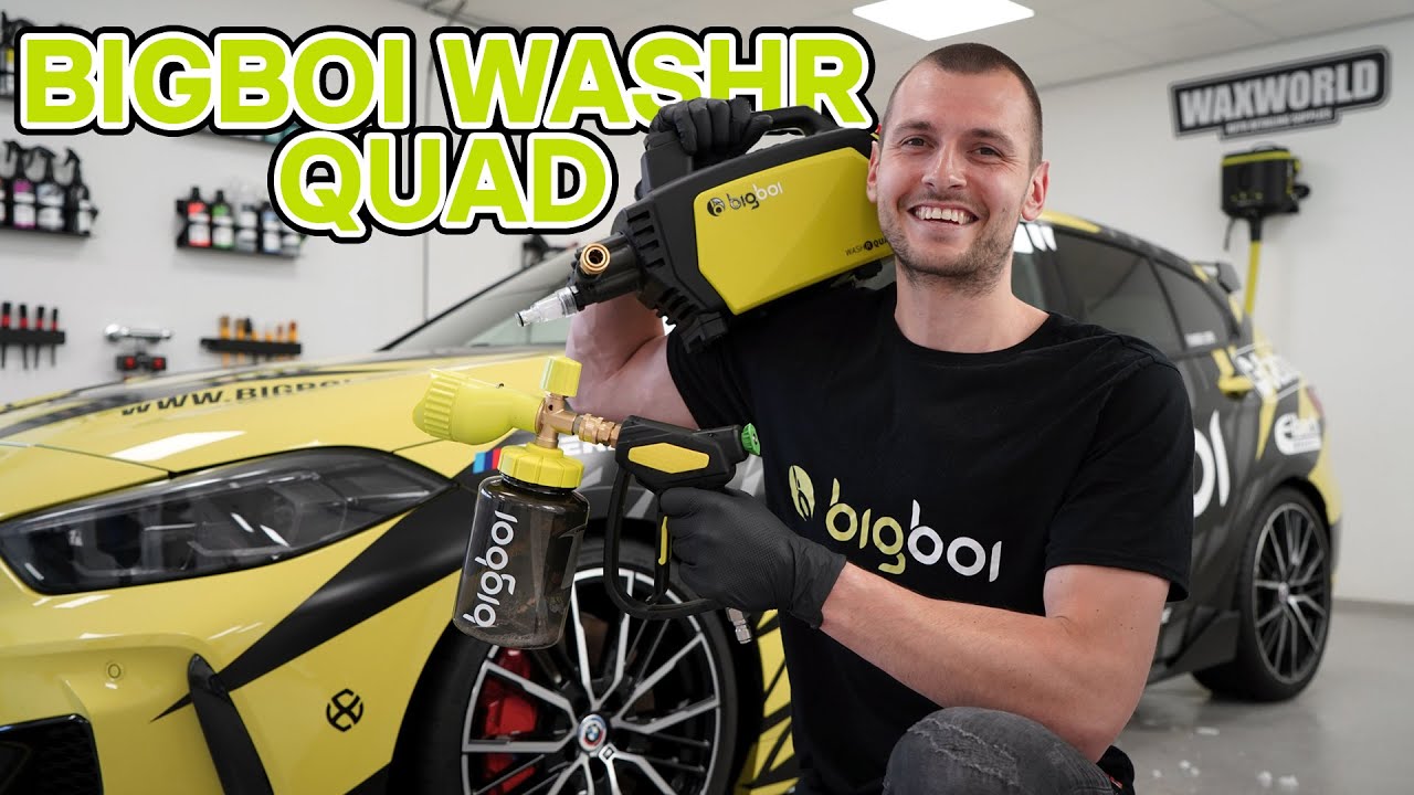 Bigboi WashR Quad - The Ultimate Detailing Pressure Washer