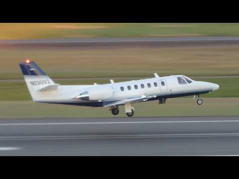 Cessna Citation Encore [N13092] takeoff from PDX