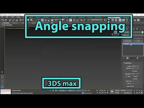 Angle snapping   | 3ds max tutorial | study Edutech | Hindi Tutorial