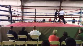 Chanel Newson Rd. 2 of 2nd Official USA Boxing Sanctioned Bout-St. James Elkhart, Indiana