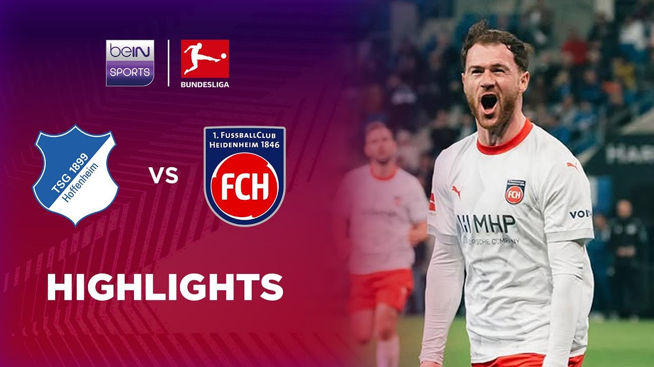 TSG Hoffenheim vs 1. FC Heidenheim 1846