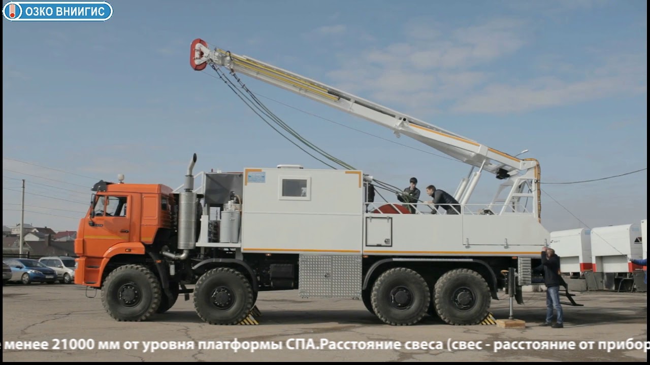 Каротажный подъемник камаз