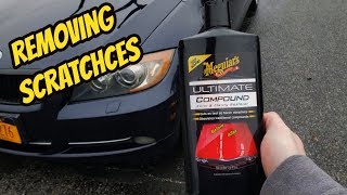 Removing Scratches With Meguiars Ultimate Compound