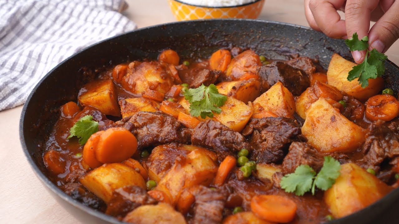 ¡Prepara este ESTOFADO DE CARNE Peruano Fácilmente!