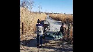 Аэроглиссер и катер на воздушной подушке  Видео от Игоря