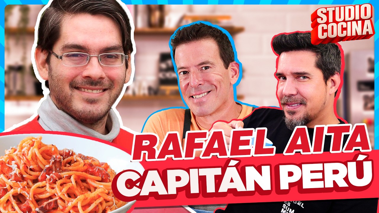 RAFAEL AITA DESMIENTE LA HISTORIA DEL PERÚ 🇵🇪 Pasta a la Amatriciana I Studio Cocina