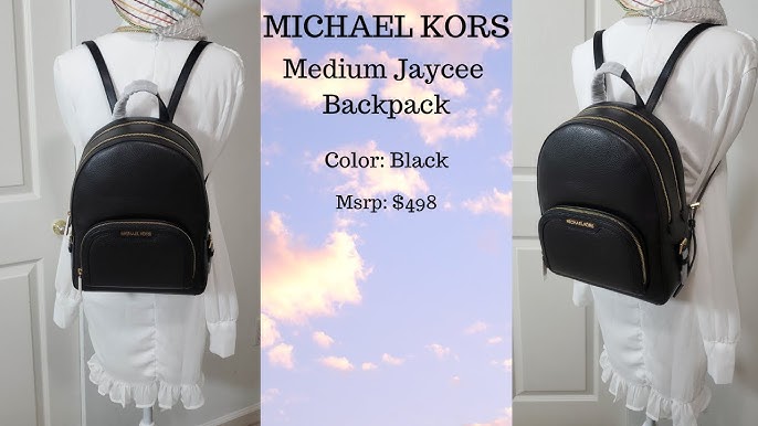 Michael Kors Black Medium Sally 2-in-1 Saffiano Logo Leather