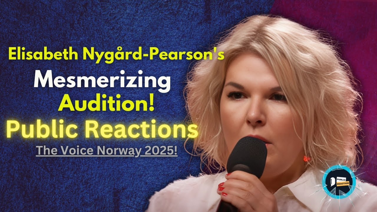 Watch Public Reactions to Elisabeth Nygård-Pearson Stunning Performance 'River' on The Voice Norway 2025! on YouTube