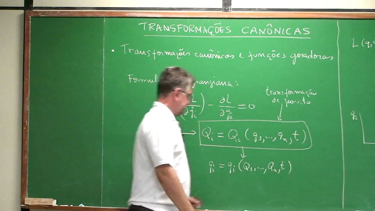 Transformações Canônicas - Aula 1 - YouTube