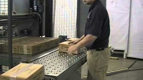 Semi Automatic Palletizer for Cases from A-B-C Packaging