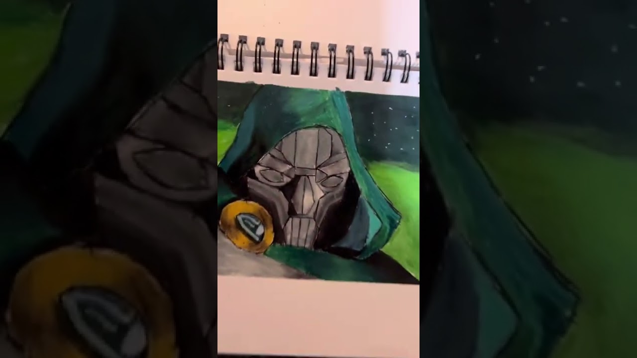 Dr doom drawing