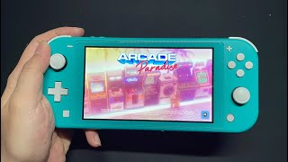 Arcade Paradise Gameplay On Nintendo Switch LITE