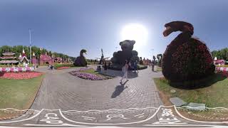 Explore Dubai Miracle Garden | Dubai in 360 by Real VR Studios | VR360° Travel Video