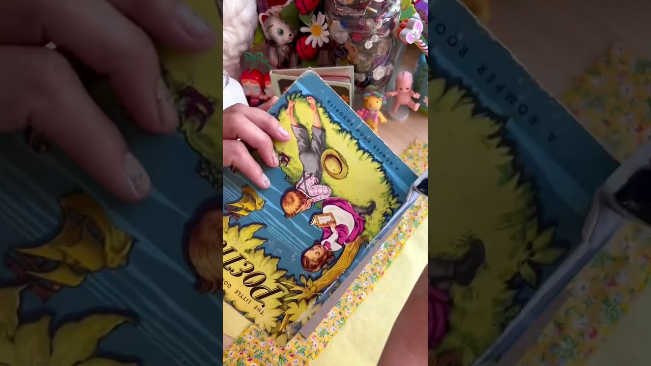 Watch Me Make A Rounded Spine Little Golden Book Junk Journal Diy Handmadejournal Beginner