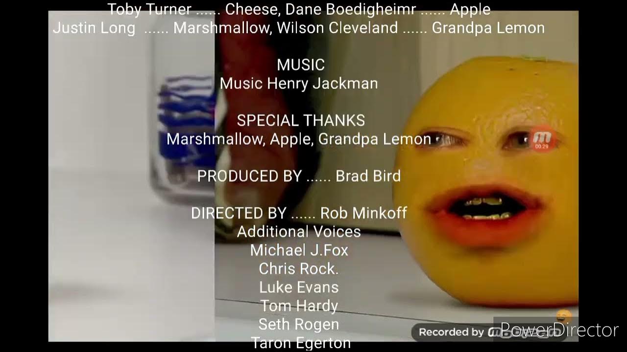 The Adventures of The Annoying Orange (2003-2021) Ending Credits