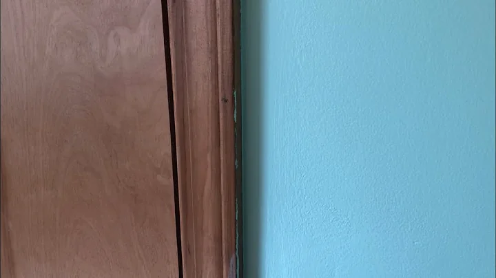 How I Deal with Accidental Paint on Wood Trim