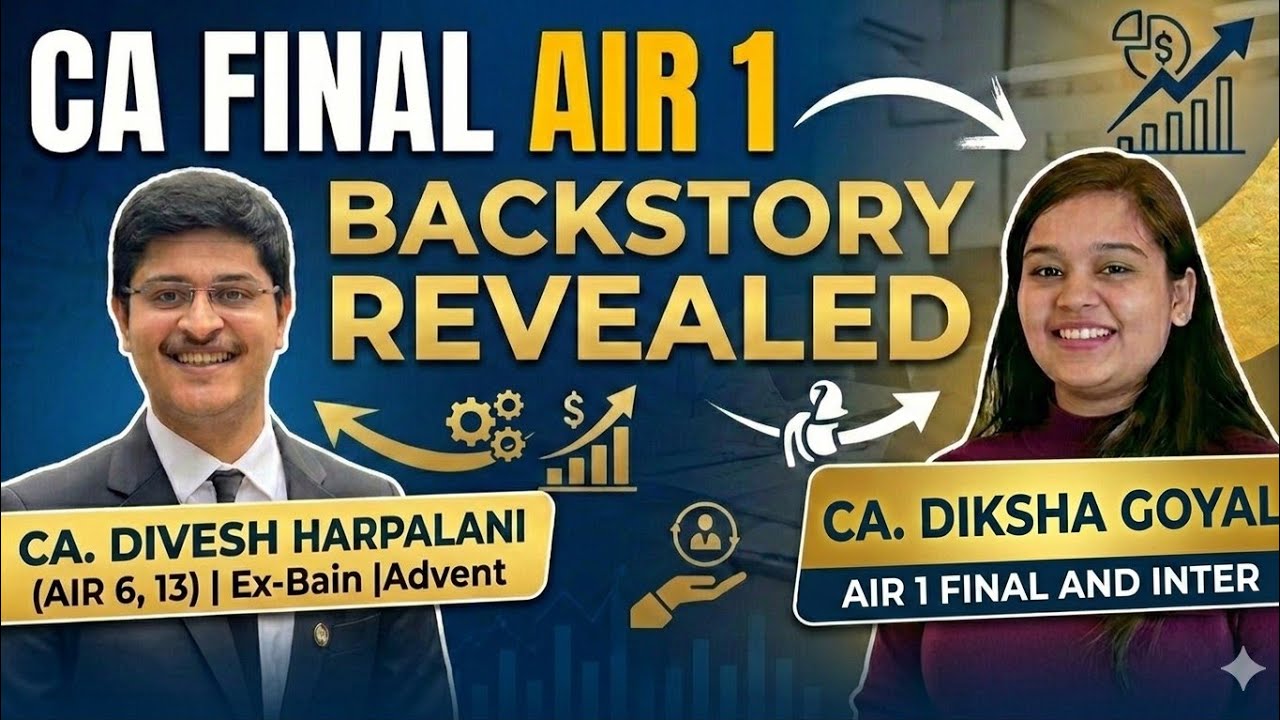 AIR 1 CA Final : CA. Diksha Goyal | KYR (Know your ranker) | Double AIR 1