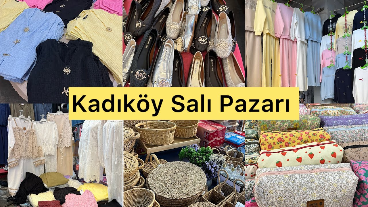 KADIKÖY SALI PAZARI 🛍️🛒Muhteşem Pazar Turu 🤩16 Eylül Salı 🗓️Keyifli Seyirler 🌺