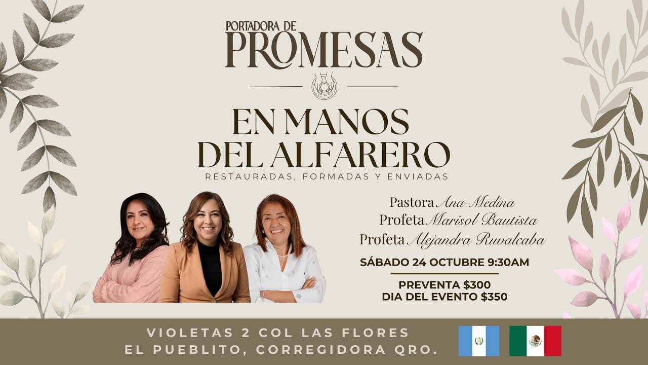 En Vivo - Portadora de Promesas - Ministerios Lazos de Amor