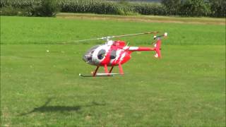 T Rex 600 - RC Hughes MD 500E Scaleflying