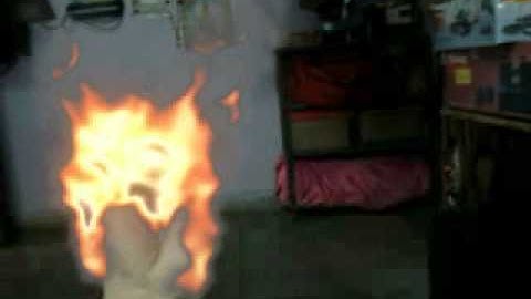 Particle playground fire