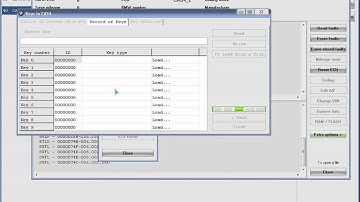 BMW E/F SCANNER Write Keys CAS4 by OBD motor N55