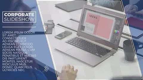 Corporate Slideshow Premiere Pro Templates