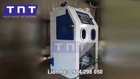 Tủ phun cát tự hút tuần hoàn không bụi