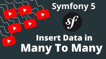 Insert data in many to many relation table Symfony 5  | Data Insertion In @ManyToMany Relationship