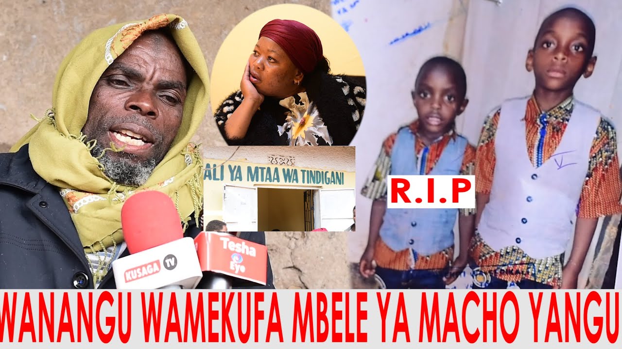 MAUMIVU VIFO VYA WATOTO 2 FAMILIA MOJA WAFARIKI WAKIELEKEA MSIKITINI KWA AJILI YA SWALA YA ASUBUHI